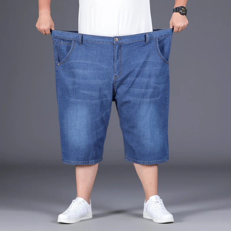 Thin Versatile Denim Shorts